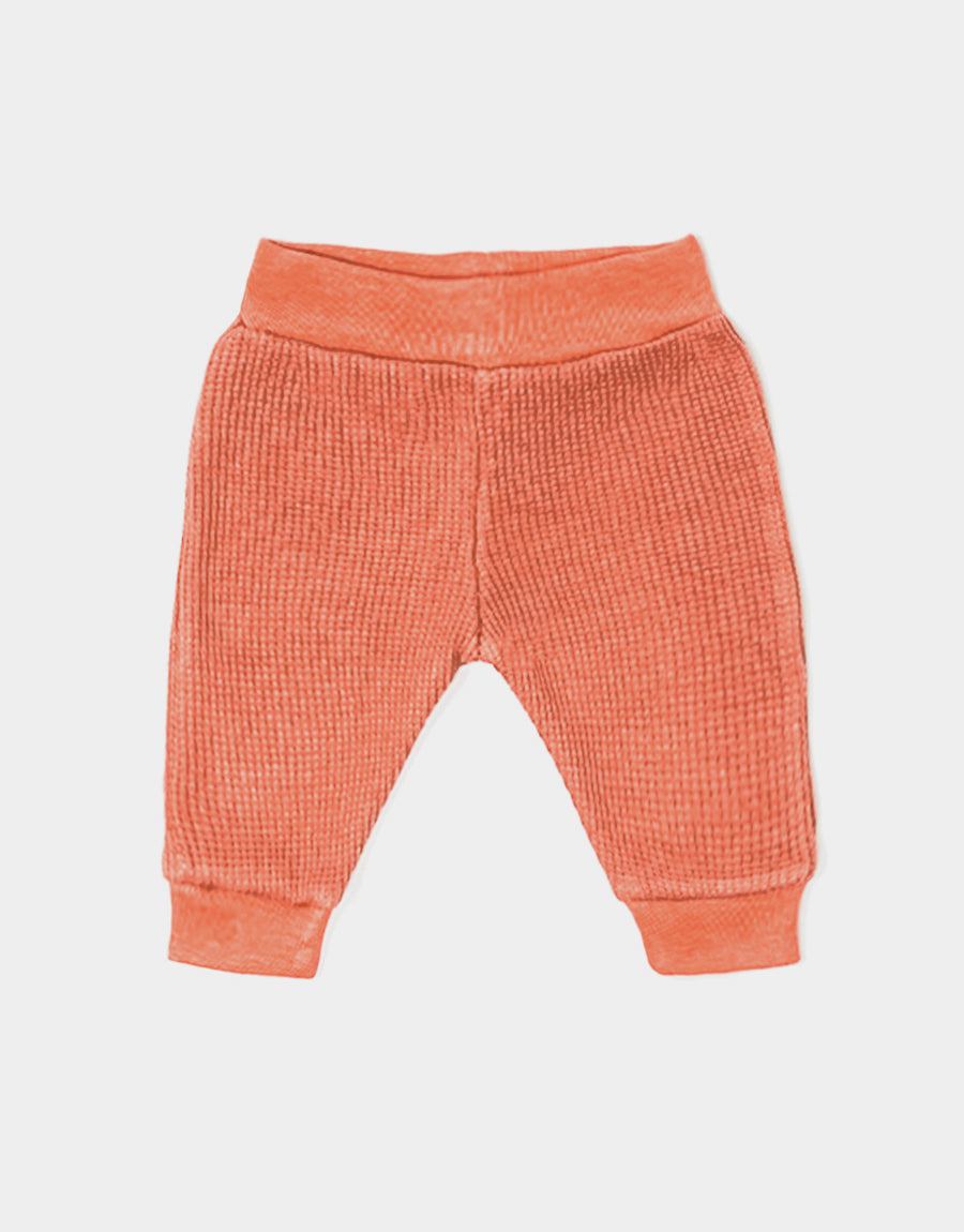 Coral Bodysuit, Pajama, and Bib Set